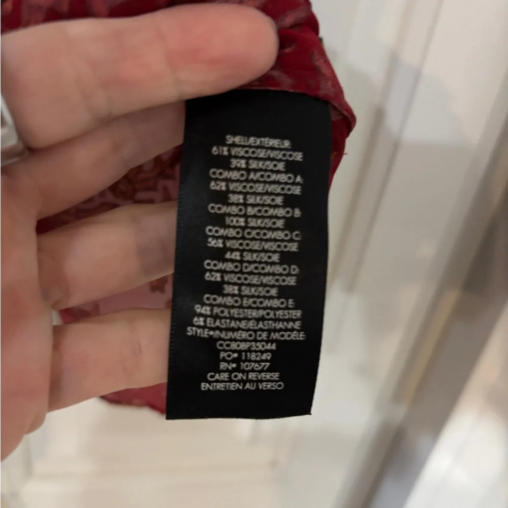 Alice + Olivia Multicolor Leopard and Floral Blouse - Picture 5 of 5